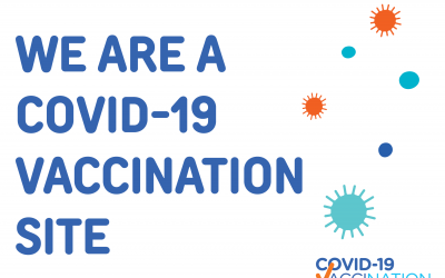 We are a registered COVID-19 vaccination provider!